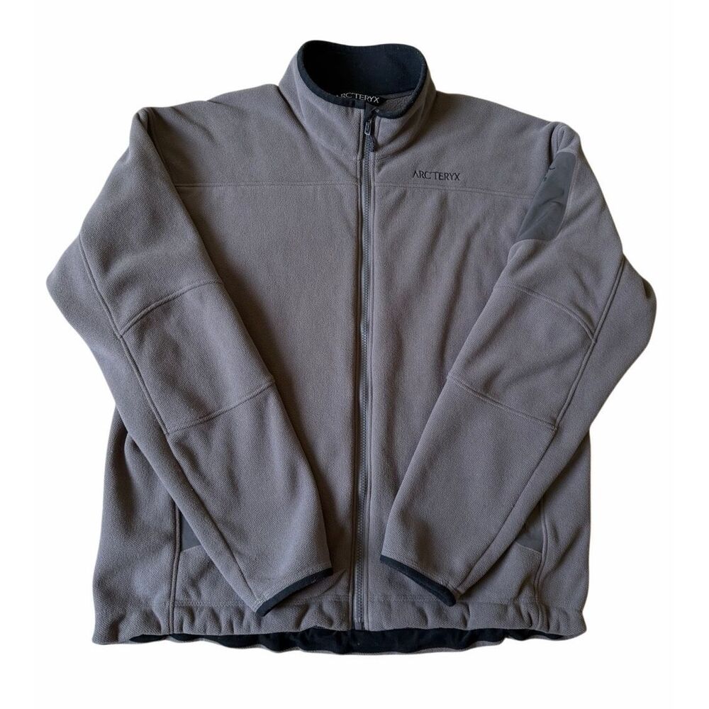 Arc’Teryx Vintage Men’s Fleece Jacket Gamma Polartec Full Zip Purple‎ XL